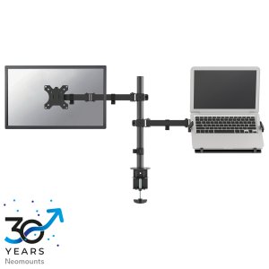 Neomounts FPMA-D550NOTEBOOK Monitor arm with laptop holder 10-32″