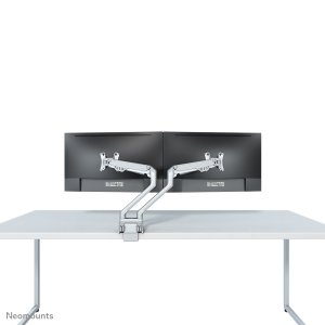 Neomounts FPMA-D750DSILVER Monitor arm 10-32" - gas spring - Topfix