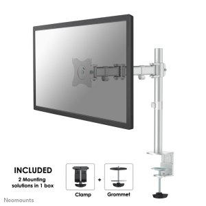 Neomounts NM-D135SILVER Monitor arm 10-30″
