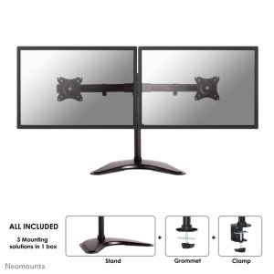 Neomounts NM-D335DBLACK Monitor stand 10-27″