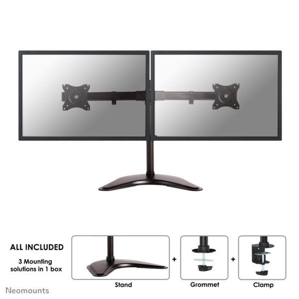 Neomounts NM-D335DBLACK Monitor stand 10-27"