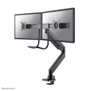 Neomounts NM-D775DXBLACK Monitor arm 10-32″ - gas spring - Topfix - 180°-stop