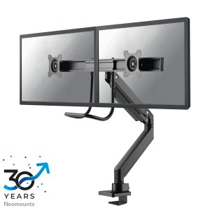 Neomounts NM-D775DXBLACK Monitor arm 10-32″ - gas spring - Topfix - 180°-stop
