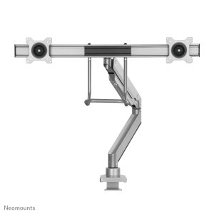 Neomounts NM-D775DXSILVER Monitor arm 10-32" - gas spring - Topfix - 180°-stop