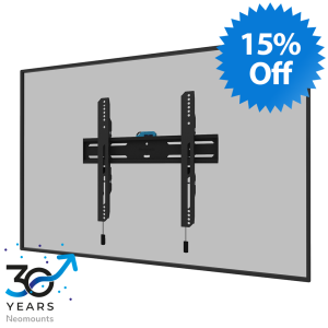 Neomounts WL30S-850BL14 TV mount wall 40-75″ - fixed - lockable - fast installation