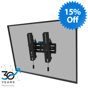 Neomounts WL35S-850BL12 TV mount wall 24-65″ - tiltable - lockable - fast installation