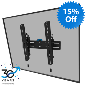 Neomounts WL35S-850BL14 TV mount wall 40-75″ - tiltable - lockable - fast installation
