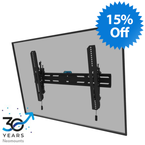 Neomounts WL35S-850BL16 TV mount wall 42-86″ - tiltable - lockable - fast installation