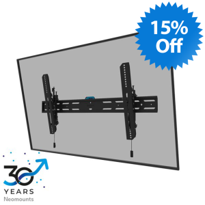 Neomounts WL35S-850BL18 TV mount wall 43-86″ - tiltable - lockable - fast installation