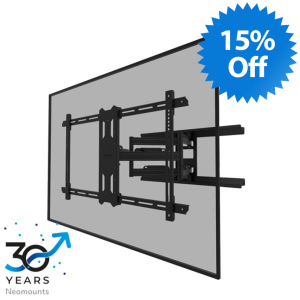 Neomounts WL40S-850BL18 TV mount wall 43-86″ - full motion - fast installation