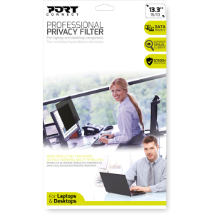PORT Designs 920035 display privacy filter 35 cm (13.8") Tablet Frameless display privacy filter