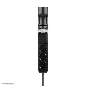 Neomounts DS22-840BL6 Desk socket with clamp and USB-C and USB-A ports - Quick charge