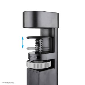Neomounts DS22-840BL6 Desk socket with clamp and USB-C and USB-A ports - Quick charge
