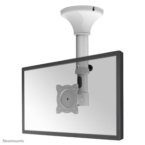 Neomounts FPMA-C025SILVER Monitor/TV mount ceiling 10-30″ - h 37-47 cm - tiltable