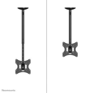 Neomounts FPMA-C060BLACK Monitor/TV mount ceiling 10-40" - h 60-85 cm
