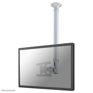 Neomounts FPMA-C100SILVER Monitor/TV mount ceiling 10-30″ - h 79-129 cm