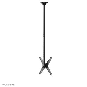 Neomounts FPMA-C340BLACK Monitor/TV mount ceiling 32-75" - h 106-156 cm