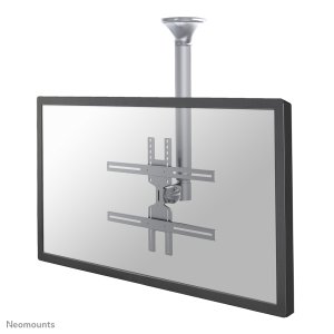 Neomounts FPMA-C400SILVER Monitor/TV mount ceiling 32-60″ - h 64-104 cm