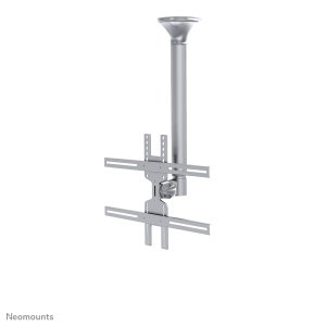 Neomounts FPMA-C400SILVER Monitor/TV mount ceiling 32-60" - h 64-104 cm