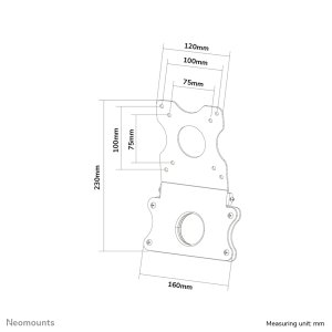 Neomounts FPMA-VESAMAC2127 iMac VESA-adapter