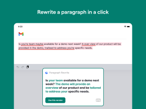 Grammarly Pro 5 user license - Annual Subscription