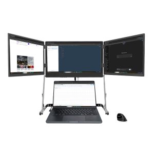 STANDIVARIUS ST-DOXA3-B portable TV/monitor Portable monitor Black 39.6 cm (15.6″) LED 1920 x 1080 pixels