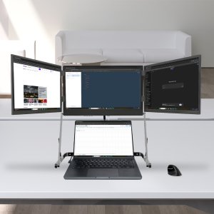 STANDIVARIUS ST-DOXA3-B portable TV/monitor Portable monitor Black 39.6 cm (15.6") LED 1920 x 1080 pixels