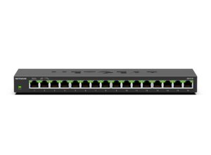 NETGEAR GS316 Unmanaged L2 Gigabit Ethernet (10/100/1000) Black