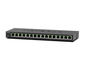NETGEAR GS316 Unmanaged L2 Gigabit Ethernet (10/100/1000) Black