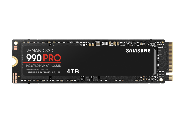 Samsung 990 PRO 4 TB M.2 PCI Express 4.0 NVMe V-NAND MLC