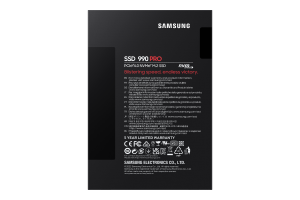 Samsung 990 PRO 4 TB M.2 PCI Express 4.0 NVMe V-NAND MLC