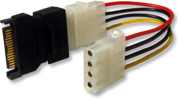 CRU SATA to Legacy Power Adapter Cable 17.78 m