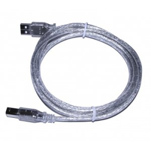 Wiebetech Cable-21 USB cable 1.82 m USB A Mini-USB B Silver