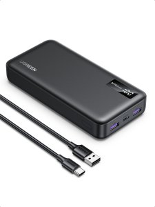 Ugreen 25683 power bank 20000 mAh Black