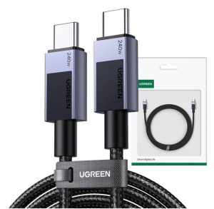 Ugreen 45068 USB cable 2 m USB C 0.48 Gbit/s 240 W Black, Grey