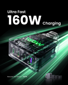 Ugreen Nexode Pro Universal Grey, Silver AC Fast charging Indoor