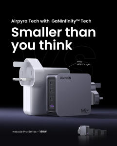 Ugreen Nexode Pro Universal Grey, Silver AC Fast charging Indoor