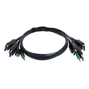 Black Box SKVMCBL-2DP-06 KVM cable 1.8 m