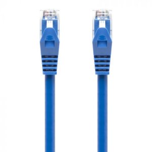 ALOGIC Blue CAT6 LSZH network Cable -Wired as 568B, Comply with EU Specification 1 m