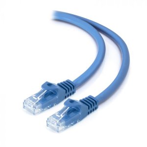 ALOGIC Blue CAT6 LSZH network Cable -Wired as 568B, Comply with EU Specification 1 m