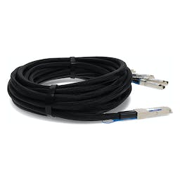 AddOn Networks JG331A-10MA-AO InfiniBand/fibre optic cable 10 m QSFP+ 4xSFP+ Black, Silver