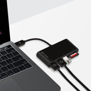 ALOGIC USB-C to Multi Card Reader & 3 Port USB Hub