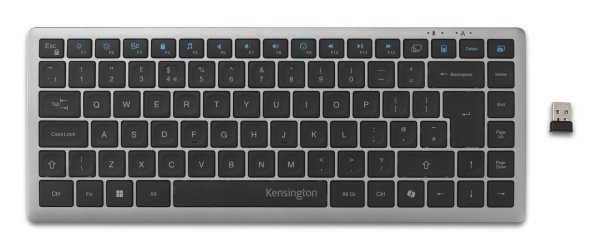 Kensington KB435 EQ Rechargeable Multi-Device Compact Keyboard