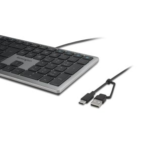 Kensington KB515 EQ USB-C/USB-A Wired Keyboard, Int ENG