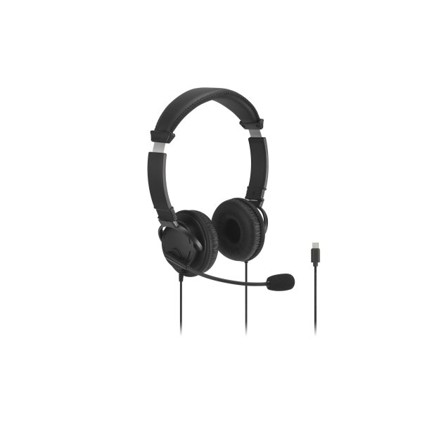 Kensington Classic EQ USB-C Headset with Mic and Volume Control