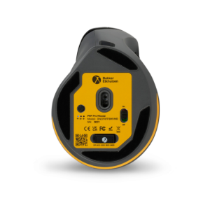 BakkerElkhuizen PRF Pro mouse Office Right-hand RF Wireless + Bluetooth + USB Type-C Optical 2400 DPI