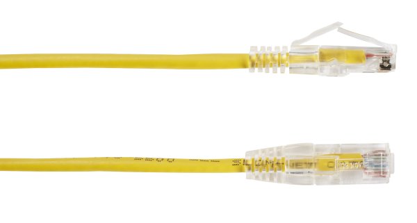 Black Box CAT6A 6m networking cable Yellow U/UTP (UTP)