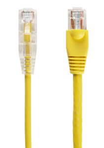 Black Box CAT6A 6m networking cable Yellow U/UTP (UTP)
