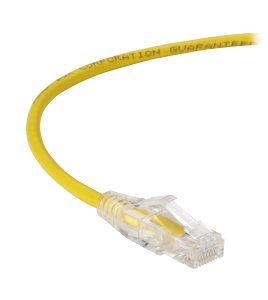 Black Box CAT6A 6m networking cable Yellow U/UTP (UTP)
