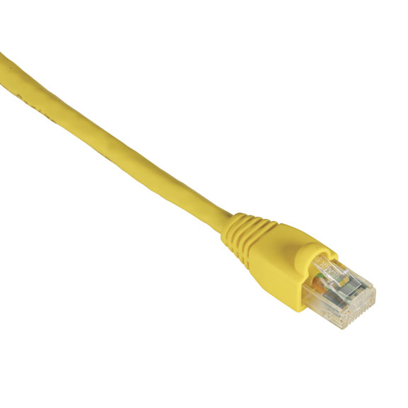 Black Box GigaTrue CAT6 UTP 6.0 m networking cable Yellow 6 m U/UTP (UTP)